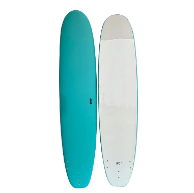 Představuje se 9stopý měkký surfový longboard s vysokou verzí?